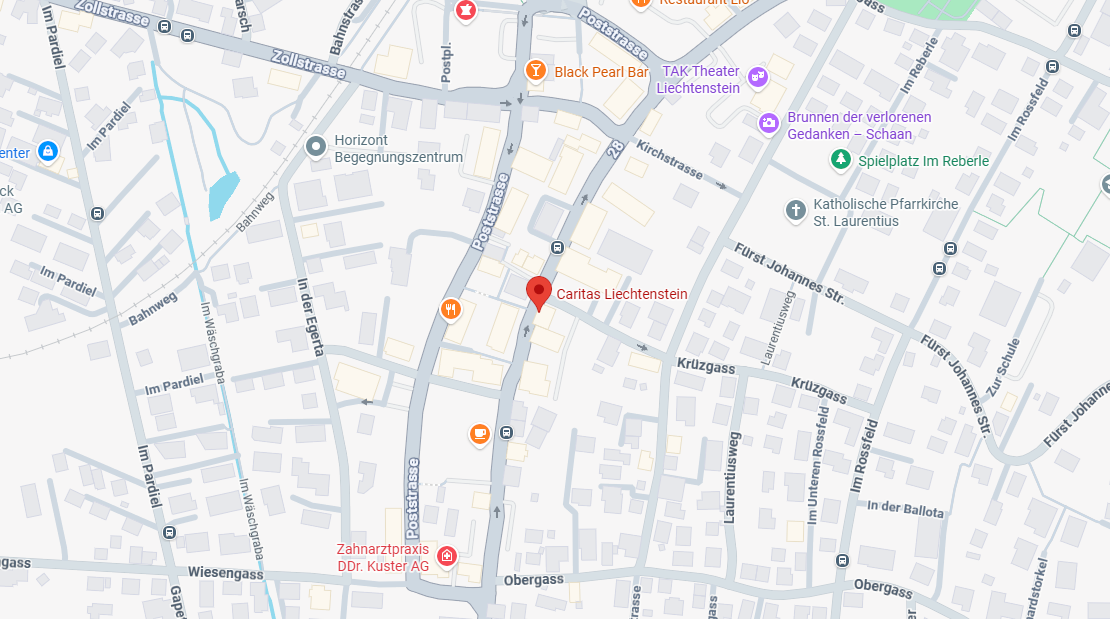 Kartenansicht des Standorts